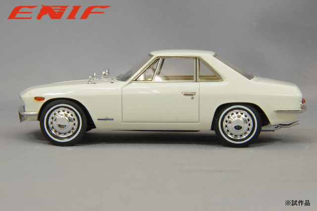 ENIF（エニフ） 1/43 日産 シルビア 1965年型 ホワイト ガリバー