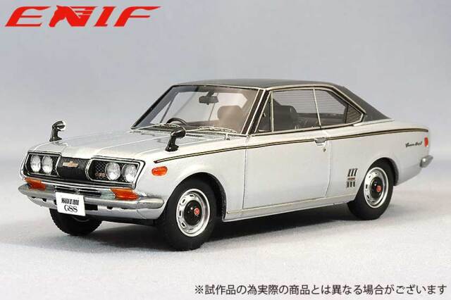 ENIF(エニフ) 1/43 (レジン製) トヨペット コロナ マーク II 1900 ハードトップ GSS 1971年型 シルバープラチナメタリック