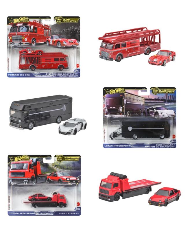 Hot Wheels チームトランスポート アソート
