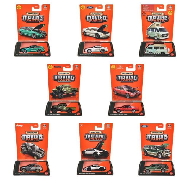 [予約]MATCHBOX ノンスケール (ダイキャスト製) ムービングパーツ　アソート
