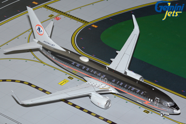 Gemini Jets 1/100 (ダイキャスト製) 737-800W アメリカン航空 "Astrojet" livery N905NN
