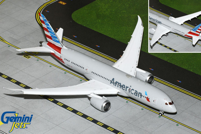 Gemini Jets 1/200 (ダイキャスト製) 787-8 アメリカン航空 N808AN [FD]