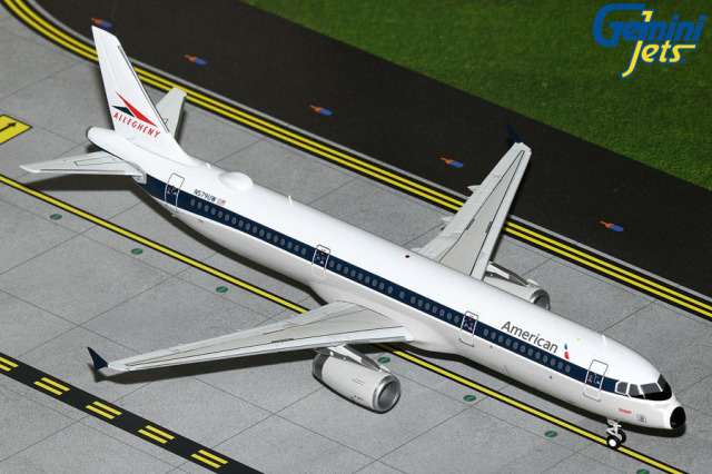 Gemini Jets 1/200 (ダイキャスト製) A321-200 アメリカン航空 N579UW "Allegheny"