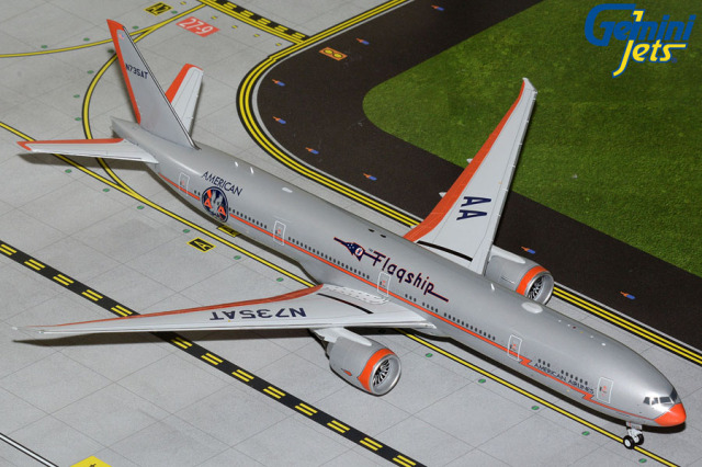 Gemini Jets 1/200 (ダイキャスト製) 777-300ER アメリカン航空 "Flagship DFW" N735AT