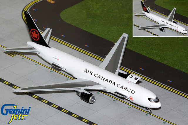 Gemini Jets 1/200 (ダイキャスト製) 767-300ERF エアカナダ 開閉選択式 C-GXHM