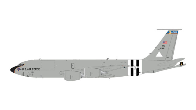 Gemini Jets 1/200 (ダイキャスト製) KC-135R アメリカ空軍 イリノイ州空軍州兵 63-7981