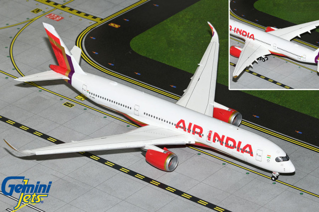 Gemini Jets 1/200 (ダイキャスト製) A350-900 エア・インディア VT-JRH [FD]