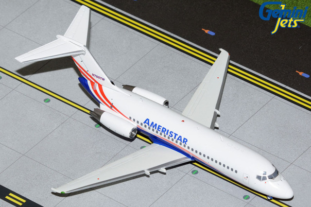 Gemini Jets 1/200 (ダイキャスト製) DC-9-15RC アメリスター エアカーゴ N785TW