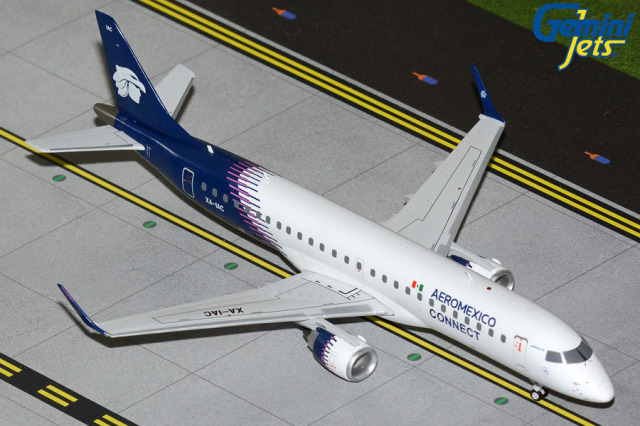 Gemini Jets 1/200 (ダイキャスト製) E190LR アエロメヒコ・コネクト XA-IAC new livery
