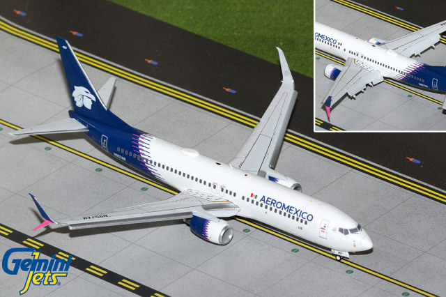 Gemini Jets 1/200 (ダイキャスト製) 737-800S アエロメヒコ航空 N957AM new livery [FD]