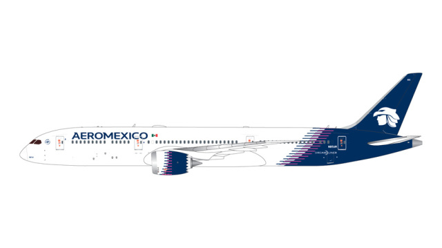 [予約]Gemini Jets 1/200 (ダイキャスト製) 787-9 アエロメヒコ航空 N815AM new livery