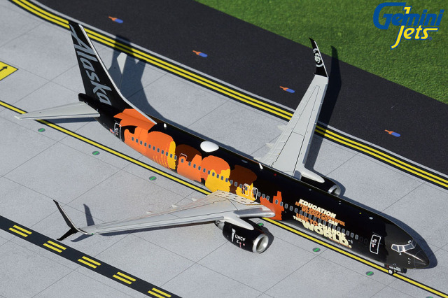 Gemini Jets 1/200 (ダイキャスト製) 737-900ER アラスカ航空 “Our Commitment” N492AS