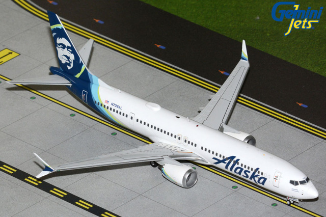 Gemini Jets 1/200 (ダイキャスト製) 737 MAX 9 アラスカ航空 N708AL
