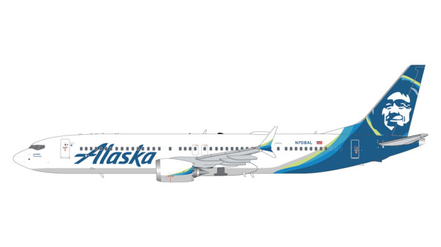 Gemini Jets 1/200 (ダイキャスト製) 737 MAX 9 アラスカ航空 N708AL