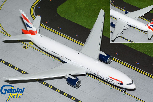 Gemini Jets 1/200 (ダイキャスト製) 777-200ER ブリティッシュ・エアウェイズ G-YMMS [FD]