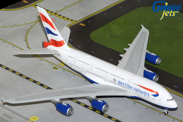 【2025新春福袋】 Gemini Jets 1/200 (ダイキャスト製) A380-800 ブリティッシュ 航空機・ヘリコプター