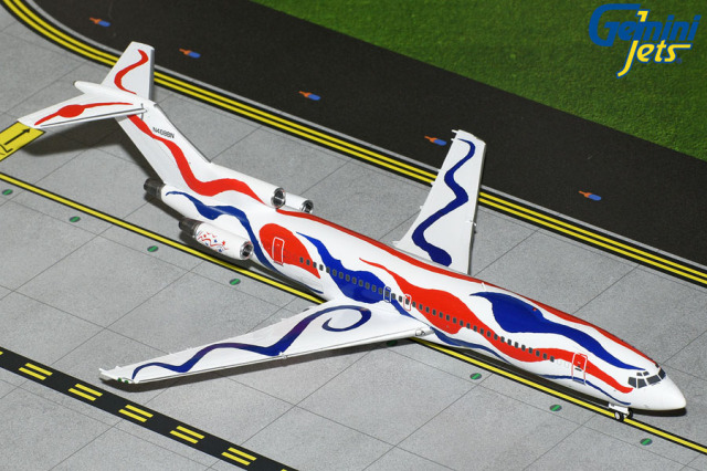 Gemini Jets 1/200 (ダイキャスト製) 727-200 ブラニフ航空 "Calder Bicentennial livery" N408BN