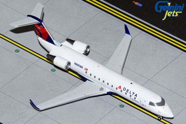 Gemini Jets 1/200 (ダイキャスト製) CRJ200LR デルタ・コネクション N685BR