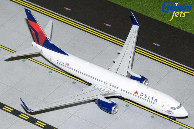 Gemini Jets 1/200 (ダイキャスト製) 737-800W デルタ航空 "Atlanta Braves"/"World Champions" N3746H