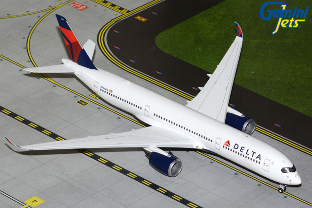 デルタ航空 エアバスA350-900 模型 1/200 Gemini Jets 1/200 (ダイキャスト製) A350-900 デルタ航空 N504DN