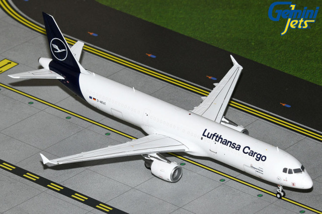 Gemini Jets 1/200 (ダイキャスト製) A321P2F ルフトハンザ・カーゴ D-AEUC