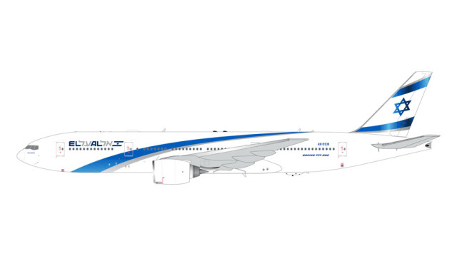 [予約]Gemini Jets 1/200 (ダイキャスト製) 777-200ER エル・アル航空 4X-ECB [FD]