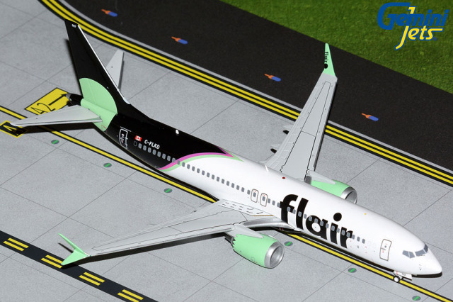 Gemini Jets 1/200 (ダイキャスト製) 737 MAX 8 フレア航空 C-FLKD