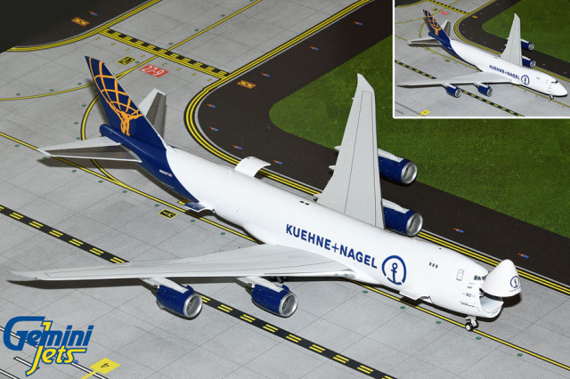 Gemini Jets 1/200 (ダイキャスト製) 747-8F Khuene+Nagel／アトラス航空 Second to Last Boeing 747 N862GT 開閉選択式