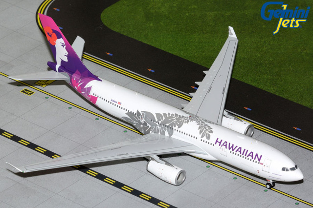 Gemini Jets 1/200 (ダイキャスト製) A330-200 ハワイアン航空 N389HA