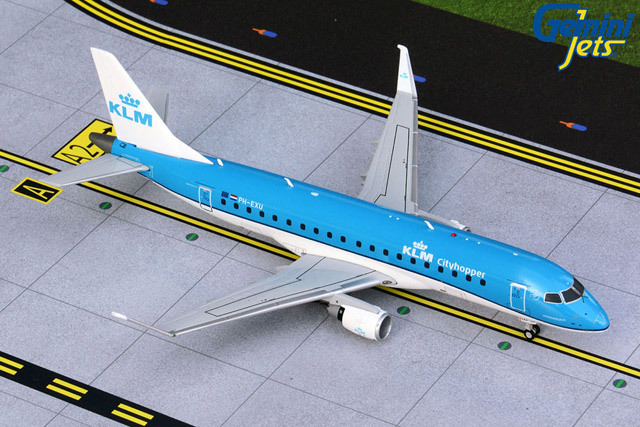 Gemini Jets 1/200 (ダイキャスト製) E175 KLM シティホッパー PH-EXU