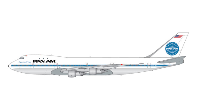 [予約]Gemini Jets 1/200 (ダイキャスト製) 747-100 パンアメリカン航空 "Clipper Juan T. Trippe" N747PA 1970s livery