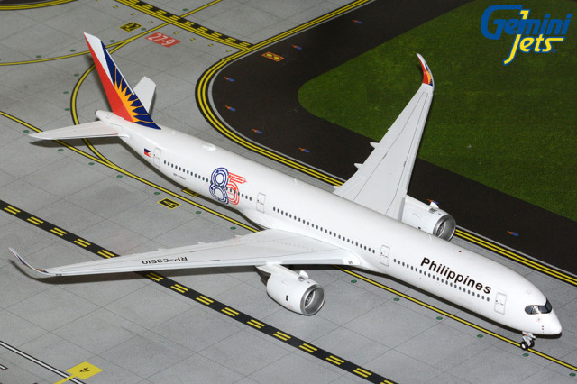 [予約]Gemini Jets 1/200 (ダイキャスト製) A350-1000 フィリピン航空"85 Years" RP-C3510