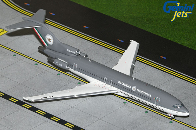 Gemini Jets 1/200 (ダイキャスト製) 727-200/Adv. メキシコ連邦警察 XC-NPF/GN-402