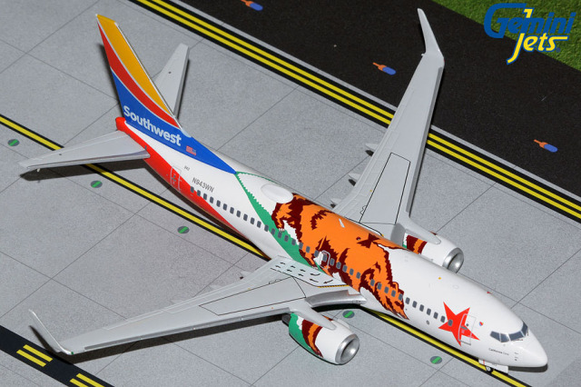 Gemini Jets 1/200 (ダイキャスト製) 737-700W サウスウエスト航空 "California One" N943WN