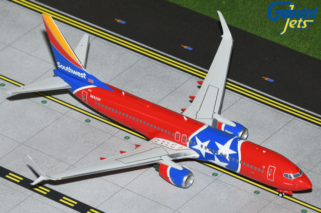 Gemini Jets 1/200 (ダイキャスト製) 737-800S サウスウェスト航空 "Tennessee One" N8620H