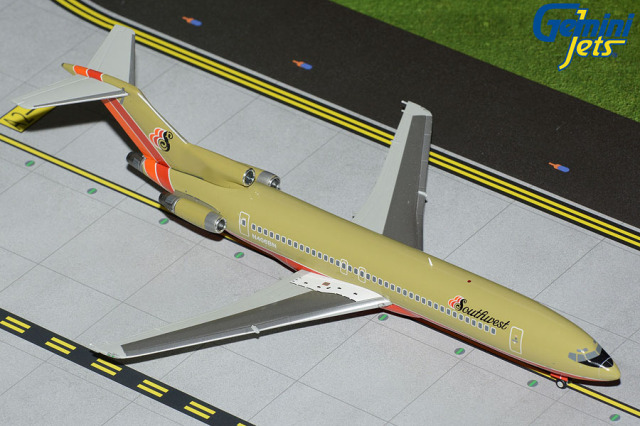 Gemini Jets 1/200 (ダイキャスト製) 727-200 サウスウエスト航空 N406BN