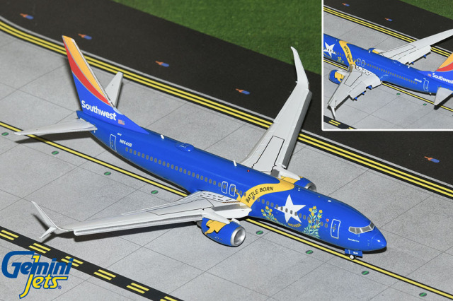 Gemini Jets 1/200 (ダイキャスト製) 737-800W サウスウェスト航空 "Nevada One" N8646B [FD]