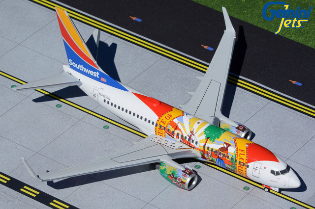 Gemini Jets 1/200 (ダイキャスト製) 737-700 Southwest Airlines N945WN "Florida One"