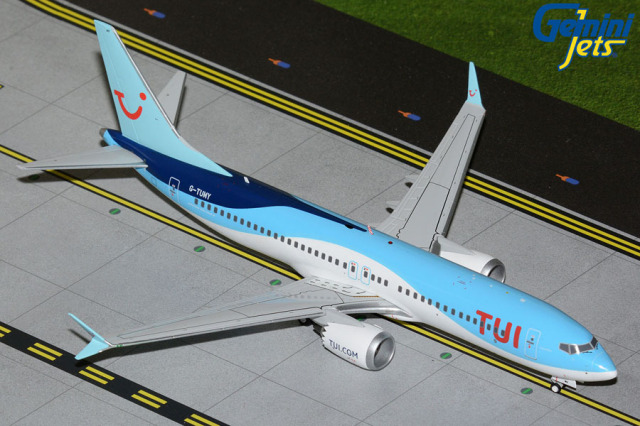 Gemini Jets 1/200 (ダイキャスト製) 737 Max 8 TUIエアウェイズ G-TUMY [MS]