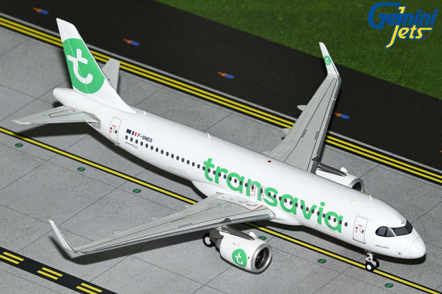 Gemini Jets 1/200 (ダイキャスト製) A320neo トランサヴィア航空 F-GNEO
