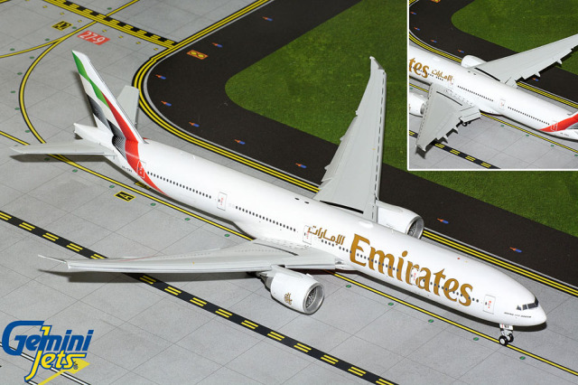 Gemini Jets 1/200 (ダイキャスト製) 777-300ER エミレーツ航空 A6-ENV 新塗装 [FD]