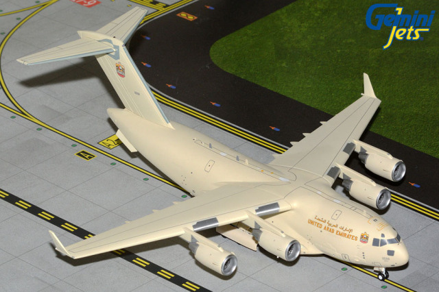 [予約]Gemini Jets 1/200 (ダイキャスト製) C-17A アラブ首長国連邦空軍 1228
