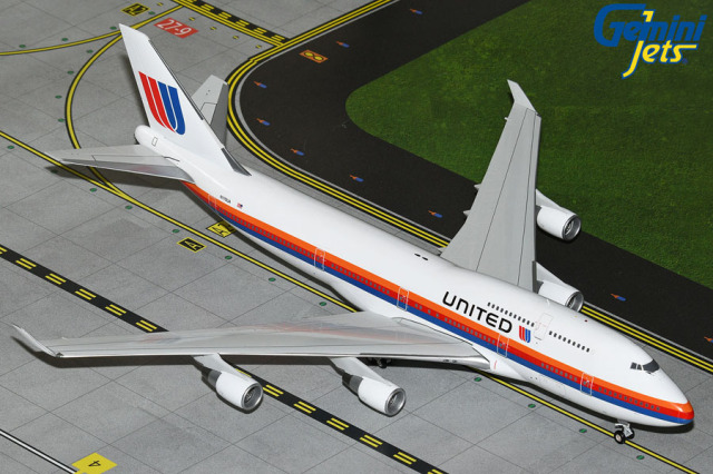 Gemini Jets 1/200 (ダイキャスト製) 747-400 ユナイテッド航空 N175UA