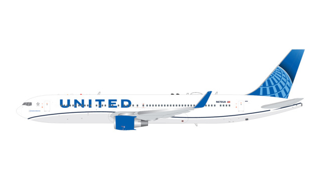 Gemini Jets 1/200 (ダイキャスト製) 767-300ER(W) ユナイテッド航空 N670UA
