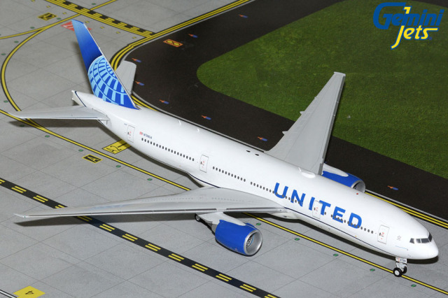 [予約]Gemini Jets 1/200 (ダイキャスト製) 777-200ER ユナイテッド航空 N798UA