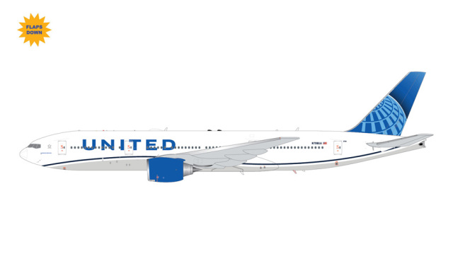 [予約]Gemini Jets 1/200 (ダイキャスト製) 777-200ER ユナイテッド航空 N798UA [FD]