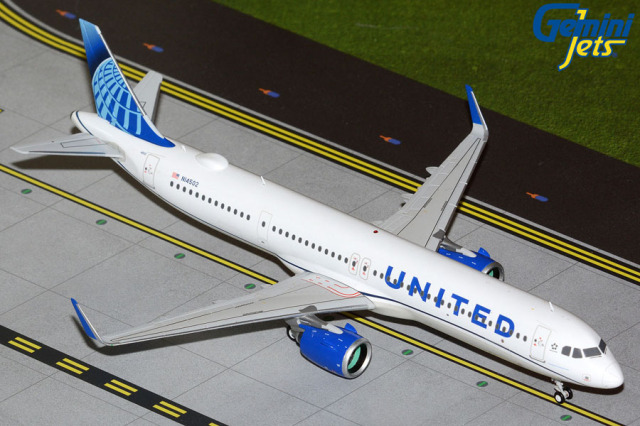 Gemini Jets 1/200 (ダイキャスト製) A321neo ユナイテッド航空 N14502 [MS]