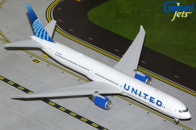 [予約]Gemini Jets 1/200 (ダイキャスト製) 767-400ER ユナイテッド航空 N76064