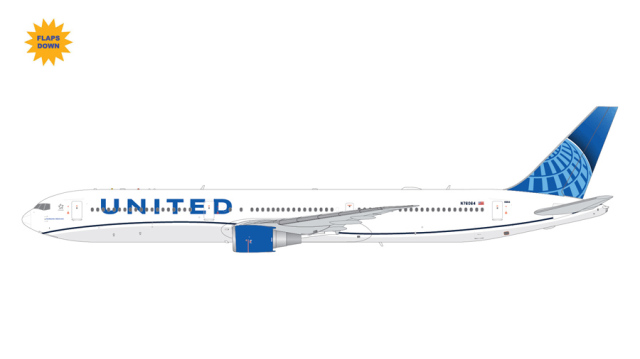 [予約]Gemini Jets 1/200 (ダイキャスト製) 767-400ER ユナイテッド航空 N76064[FD]