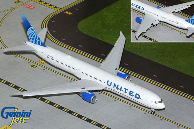 [予約]Gemini Jets 1/200 (ダイキャスト製) 767-400ER ユナイテッド航空 N76064[FD]